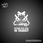 Future BADGIRL in transit Sticker